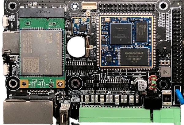 Passerelle sans fil industrielle de Ble 4G IDO-SBC6Y15 l'appui intelligent de carte mère Wifi et technologie de Ble avec le routeur industriel de 4G