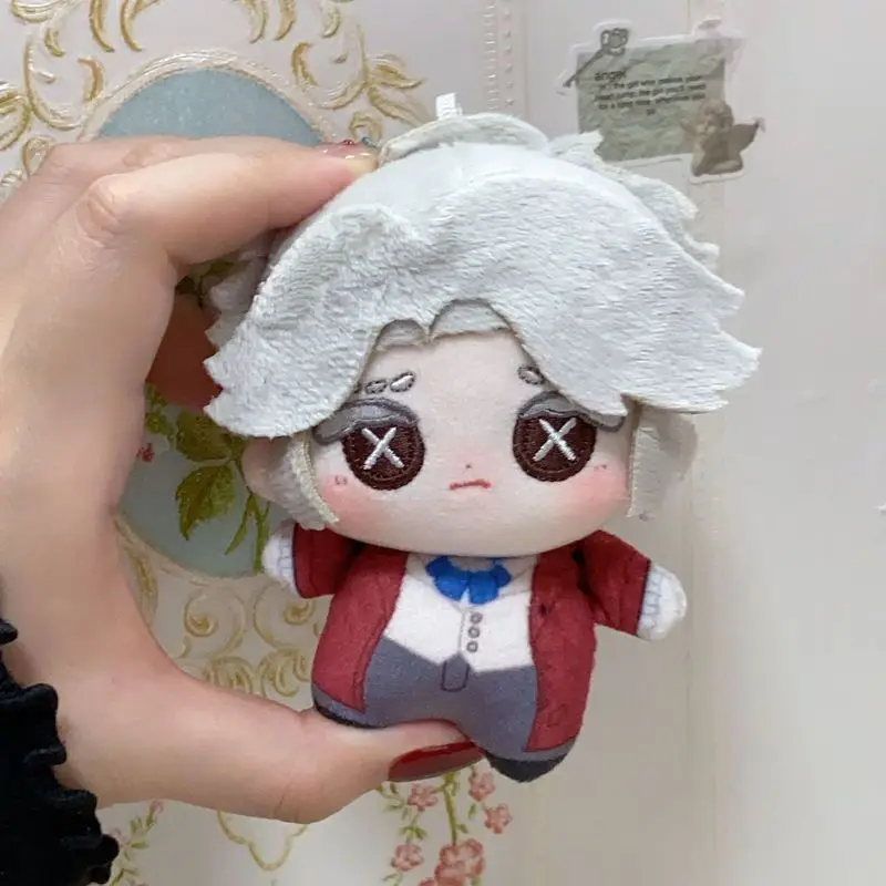ตุ๊กตาผ้าคอตตอน Identity V ซีรีส์ Composer ขนาด 10 ซม. ฟรีเดอริก ตุ๊กตาแฟนคลับ ของตกแต่งกระเป๋าเป้ น่ารัก ของขวัญวันเกิดสำหรับแฟนคลับ