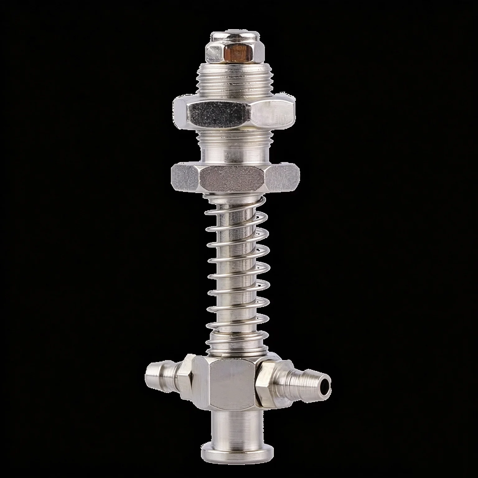 Pneumatic Vacuum Suction Cup Base Rotating Connecting Rod Two Sides Intake Sucker Bracket M10/M12 Mechanical Arm Accessories