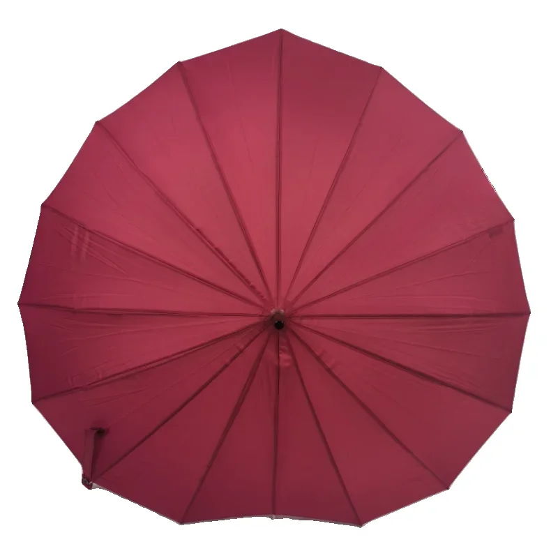 16 Bone Reinforced Windproof Manual Lightweight Adult Student Umbrella