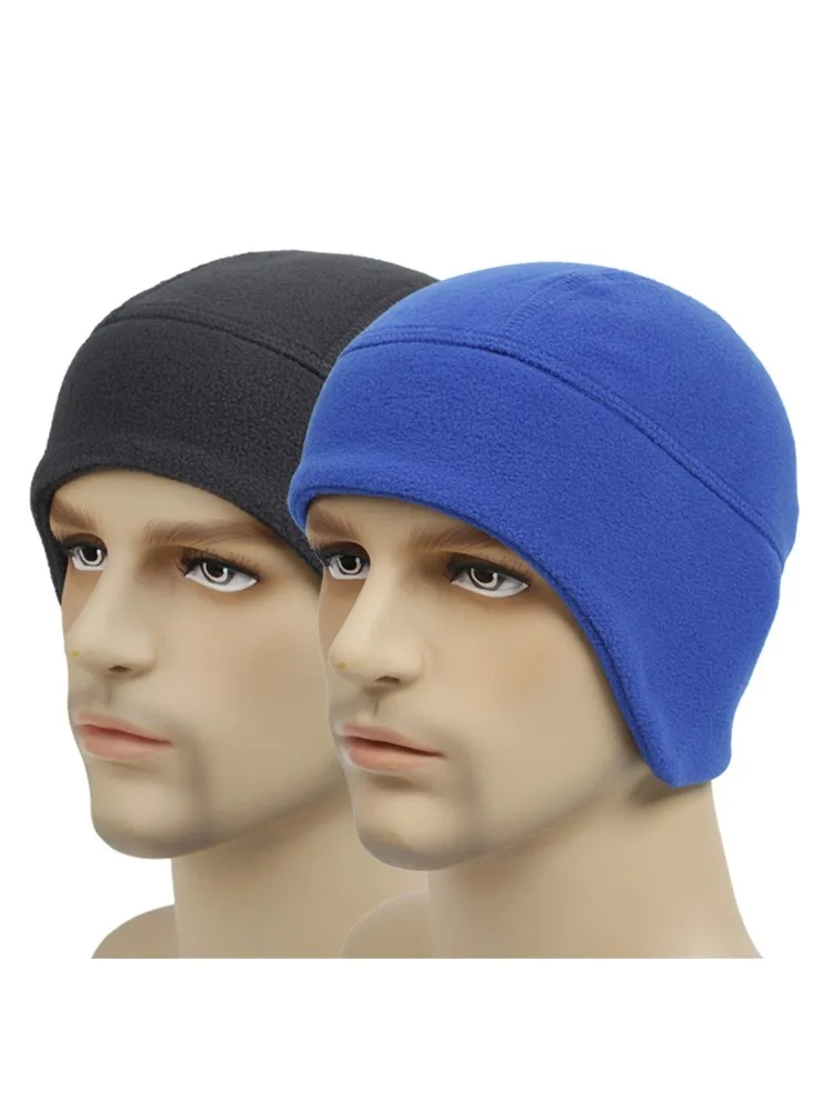 AliExpress Winter Outdoor Warm Beanie Rocker Fleece Ear Protection Cap Windproof Coldproof Headwrap Hat Lined Hat Bicycle Riding Hat