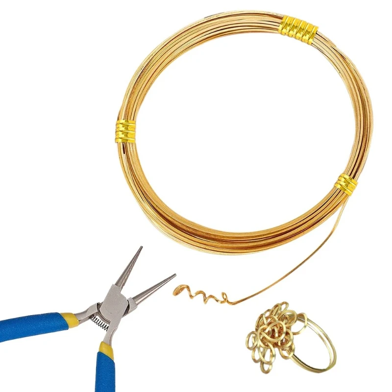 Diameter0.6-1mm square copperen wire soft wire anti-rust craft jewelry wire for jewelry DIY bracelet earrings copperen