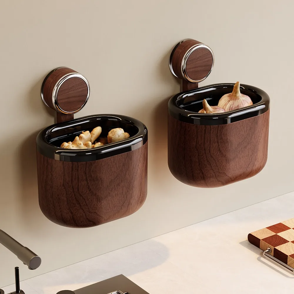 

Wall Mounted Bathroom Storage Rack Space Saving Large Capacity Toilet Hanging Organizer Moisture-proof Suction Cup Storage Box