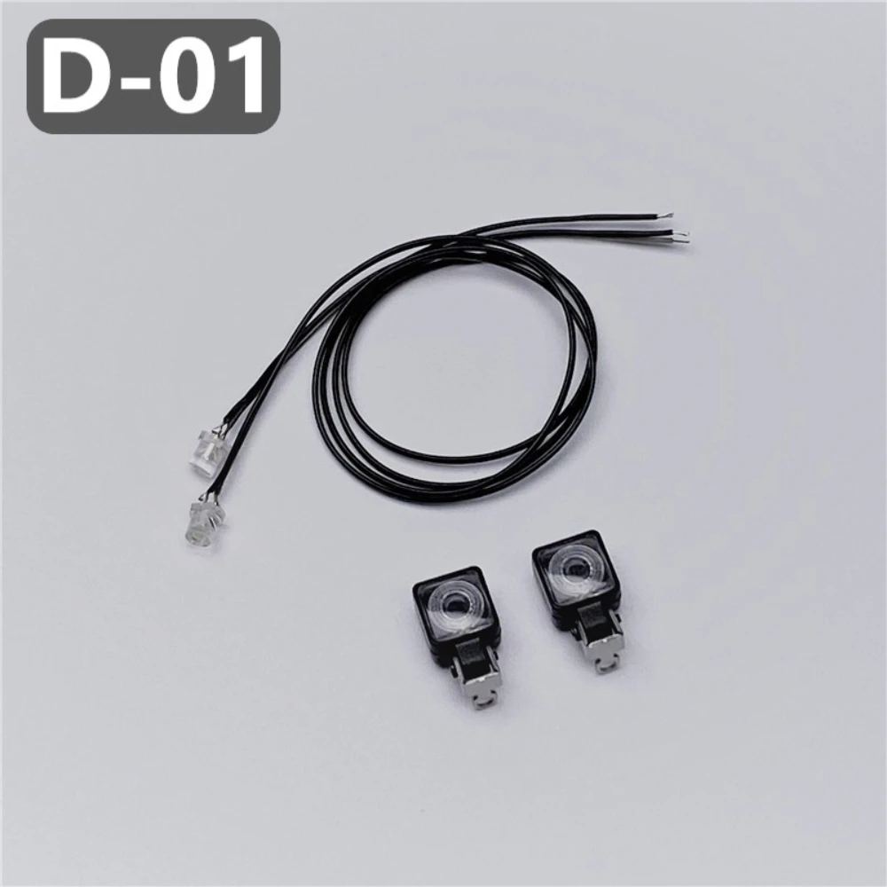 Square Spotlight Equipment Rack LED D-01 for 1/14 Tamiya RC SCANIA 770S Construction Machinery Crawler Cars Trailer Toy Parts