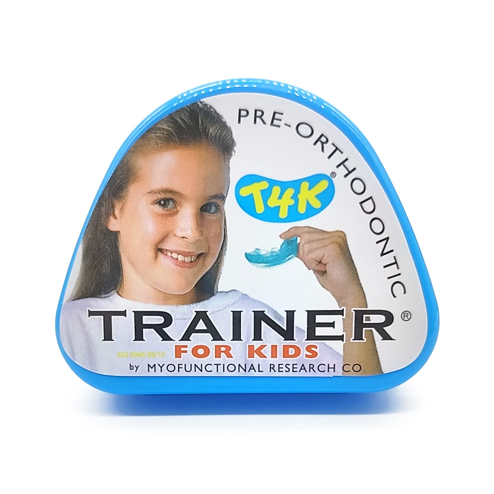 T4K Blue  Teeth Trainer Myobrace/ early mixed dentition  Pre-Orthodontic Trainer for Kids T4K/Deep bite Orhtontic Trainer T4K