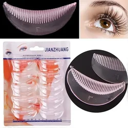 5 Pairs Silicone Durable Eyelash Permanent Perm Curler Curling Root Lifting False Fake Eyelash Shield Pad Patches