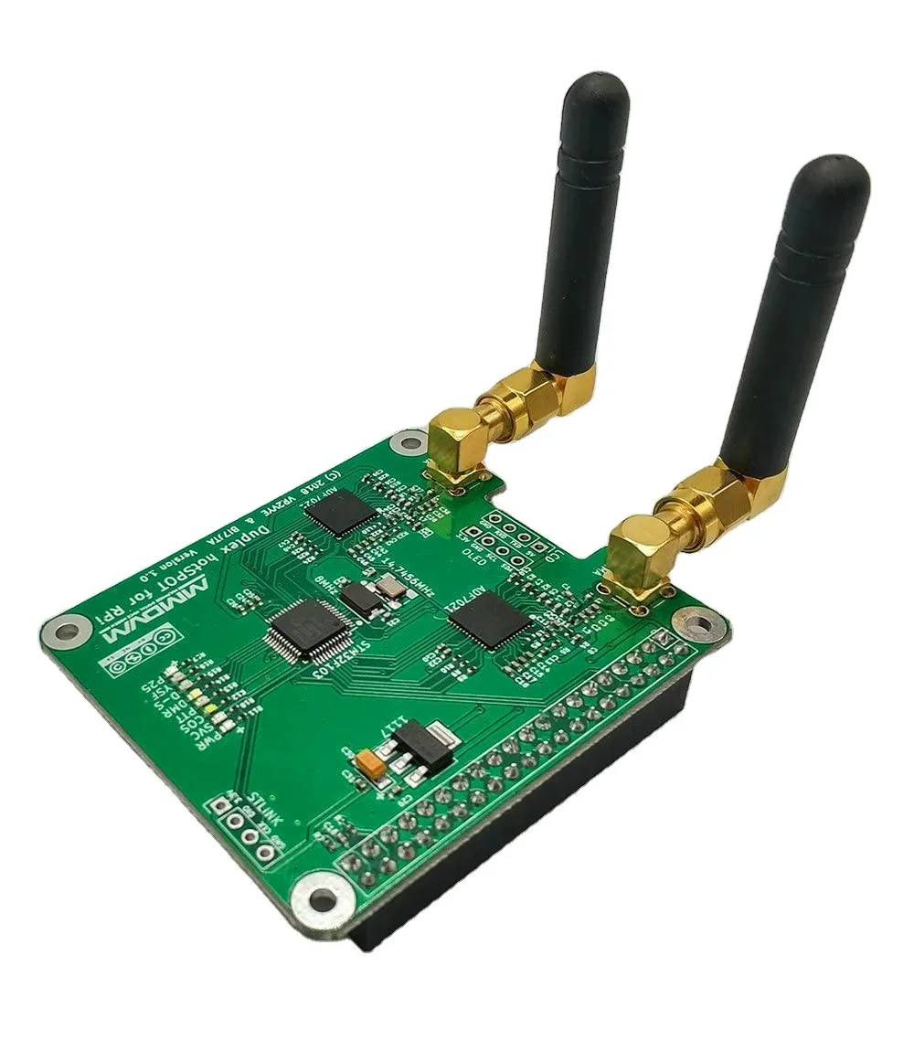 High Quality MMDVM Digital Radio Wireless Mini Relay Duplex Hotspot Board with Antenna for Raspberry Pi