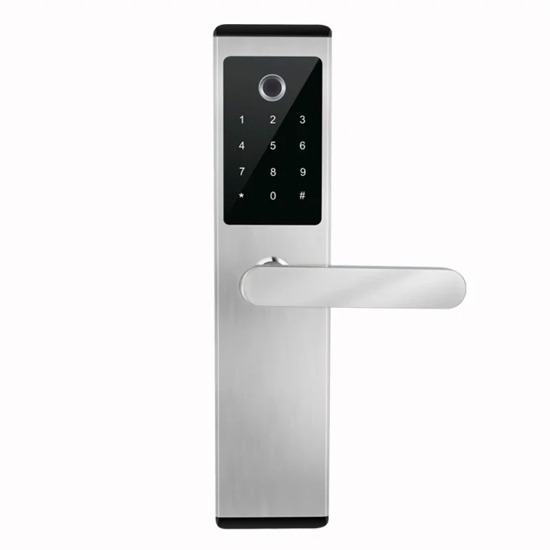 Stainless Steel Security Electronic Smart Biometric Fingerprint Door Lock  Wifi TTlock App for Home