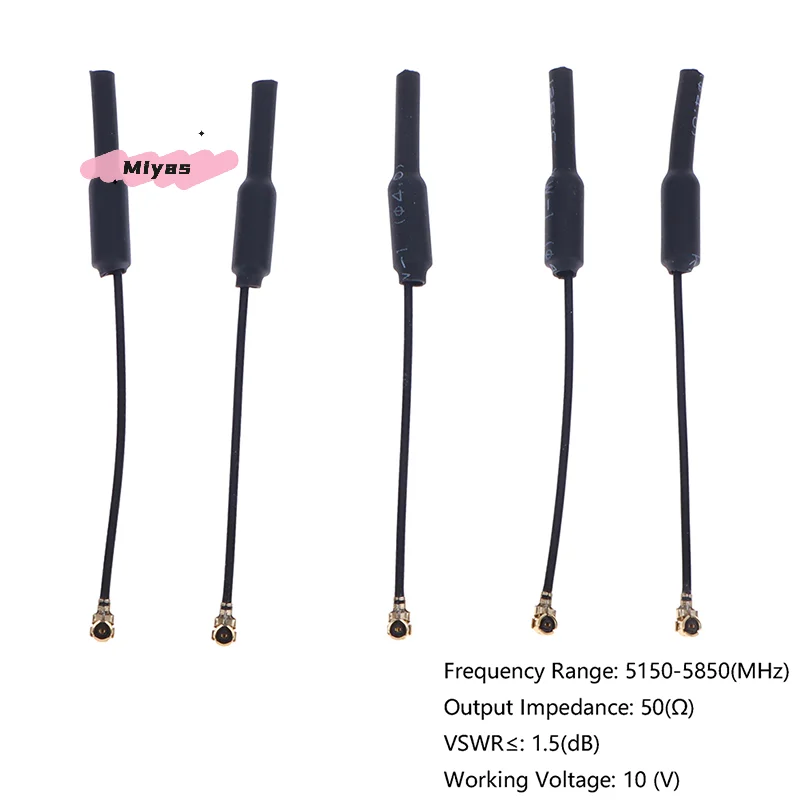 5.8G 3DB UFL متعدد الاتجاهات النحاس لينة هوائي FPV ل أجهزة الاستقبال عن بعد سباق طائرات بدون طيار حرة لتقوم بها بنفسك الاتصالات الملحقات #1
