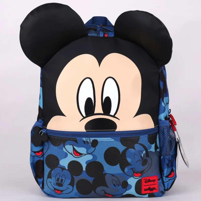 Disney Mickey Smiggle Hot-selling Schoolbag Female Wheel Backpack Mickey Children\'s Knapsack Case Lunch Bag Backpack Set Gift