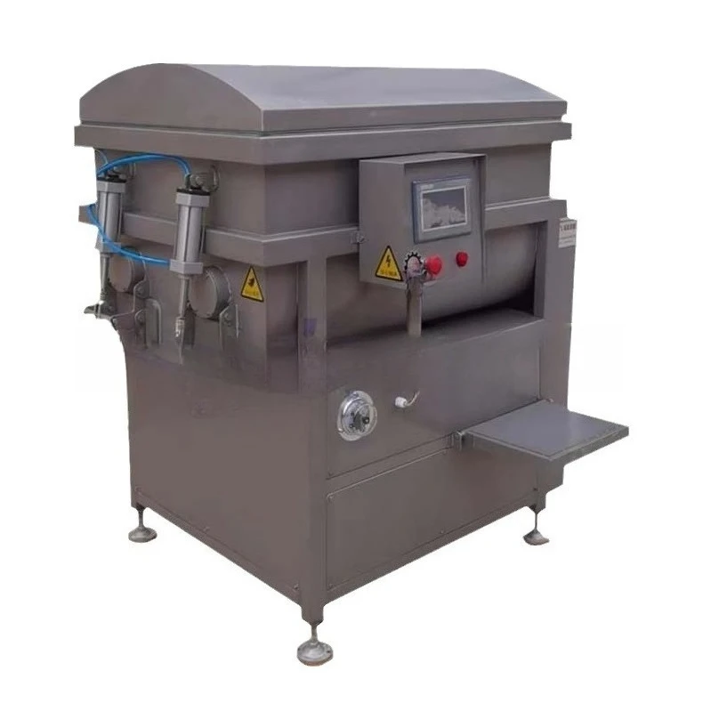 

Automatic, vacuum, stuffing machine, dumpling stuffing, seasoning, mixing