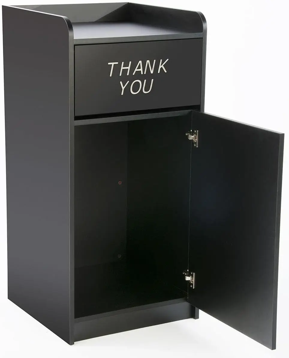 36‑Gallon Commercial Trash Bin, Heavy‑Duty Waste Container for Restaurant and Fast‑Food Business Waste Management
