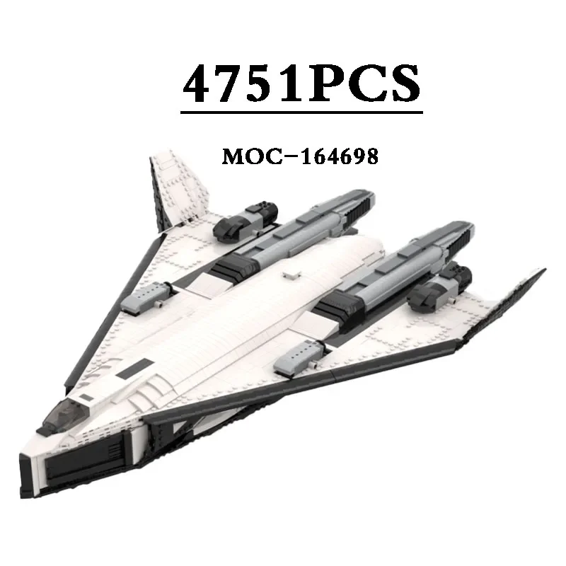 Building Block MOC-164698TAV 37B Class Shuttle Assembly Model 4751PCS Boy Puzzle compleanno giocattoli di natale ornamenti regalo