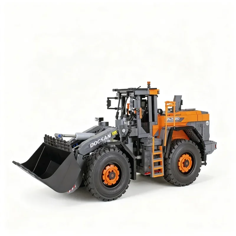 2617-teiliges MOC City Engineering 1:17 Maßstab DL420 7 Modellbausatz Kreative Montage Ausstellungsstück Heimdekoration Bau-Geschenkset