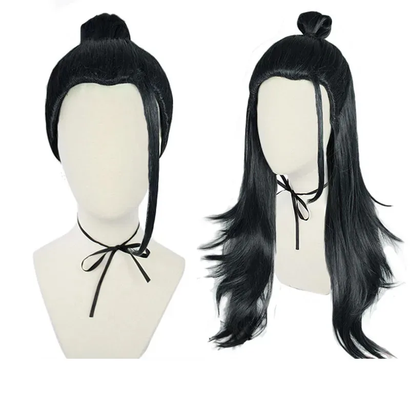 A Bear's Home Anime Jujutsu Kaisen Suguru Geto Costume Cosplay Parrucca Kimono Nero Blu Uniforme scolastica giapponese 2025 Nuovo