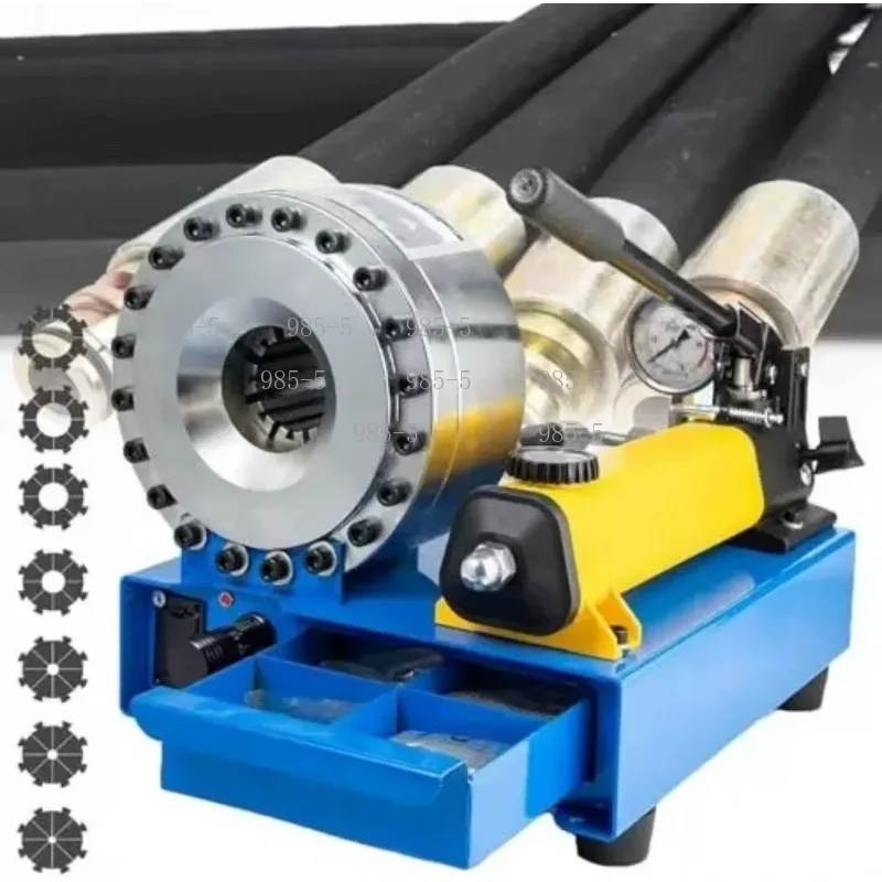Portable Hydraulic Hose Crimper Machine, High-pressure Oil Pipe Pipe Press Machine