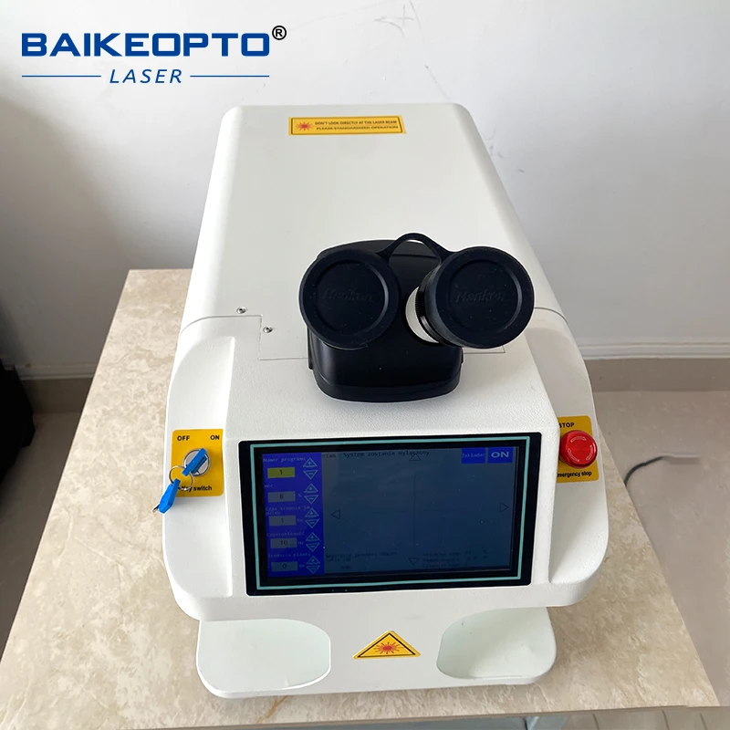 BK-JW100A Closed Cabinet Laser Welder Equipment For Small Goldsmith Business Custom Jewelry Making