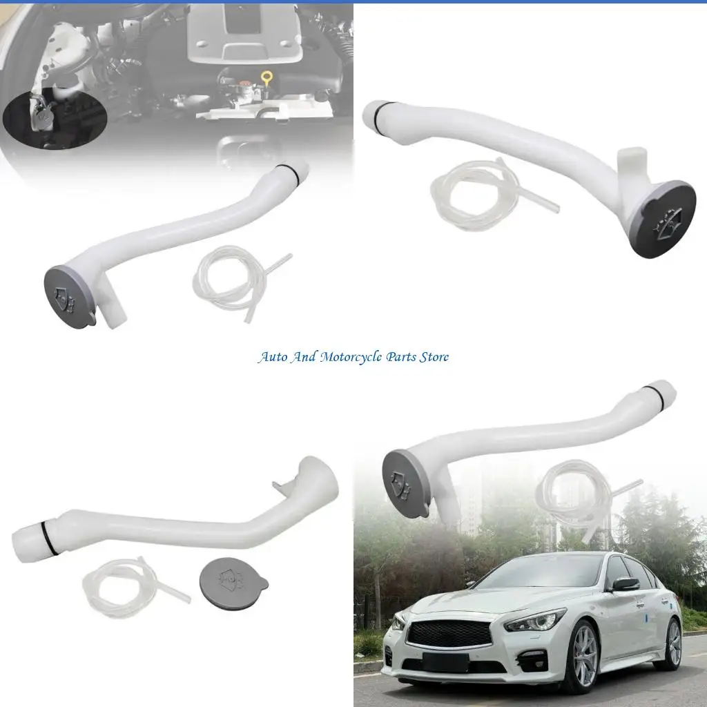 

P9FD Car Windshield Washer Reservoir Inlet Tube Washer Filler Tube For 50 60 2014-2020 Models Washer Inlet Tube
