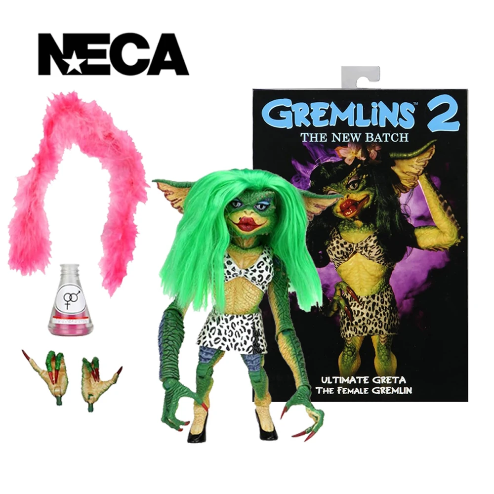 

NECA — Gremlins 2 Greta Ultimate 7 дюймов, экшн-фигурка, модель куклы, гаражный комплект