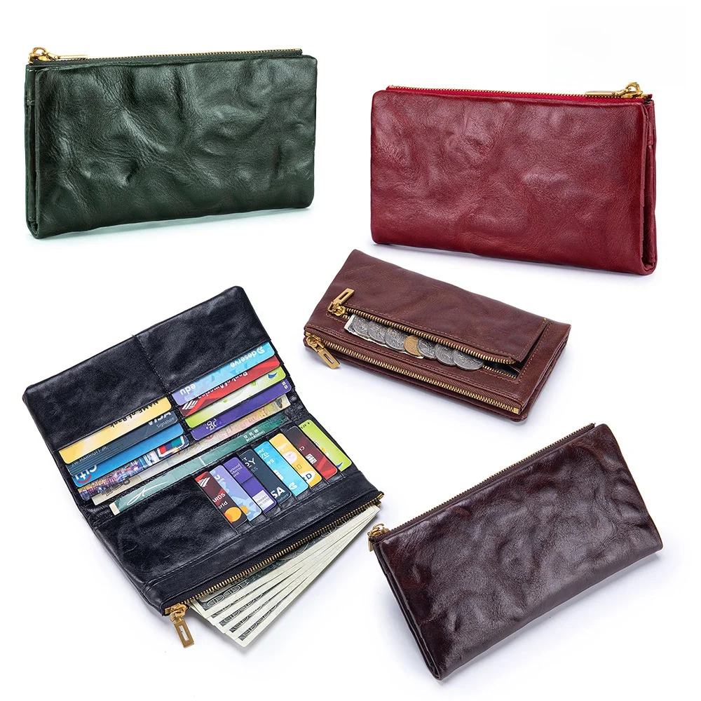 2026-new-ladies-long-wallet-large-capacity-multi-card-slot-head-layer-vegetable-tanned-leather-handheld-retro-money-clip