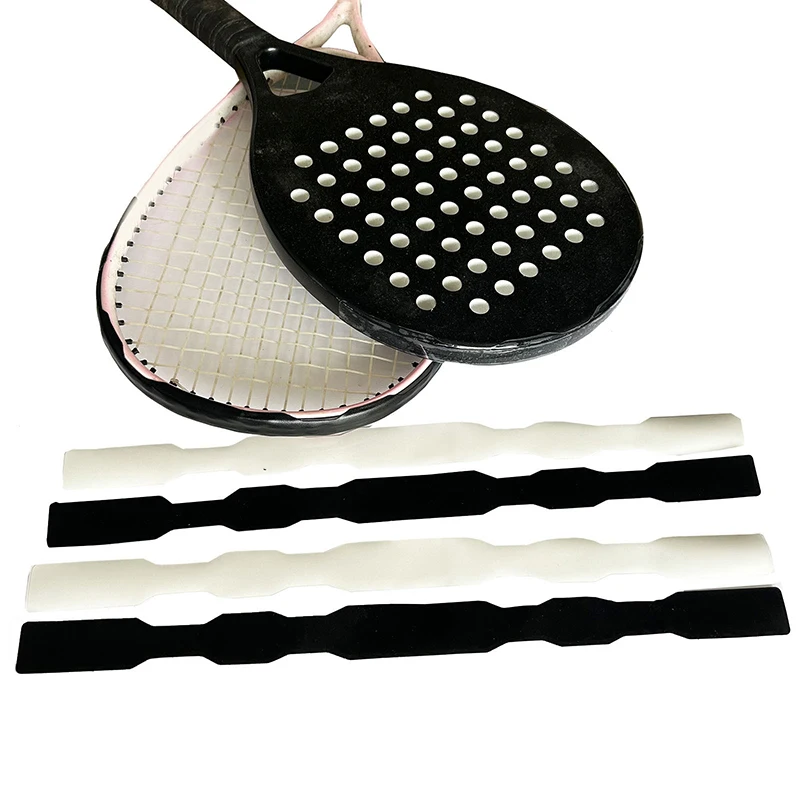 1pc Tennis Racket Paddle Head Protection Tape Reduce Friction Sticker Racket Accessories Protector Tennis Paddle Head Tape