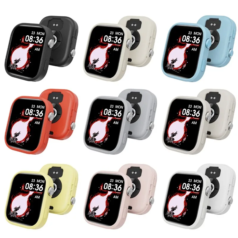 For Xiaomi Redmi Watch 6 Silicone Case Bumper Smart Watch Accessories Protective Cover for Xiaomi Redmi Watch 6 Protector Frame image 2