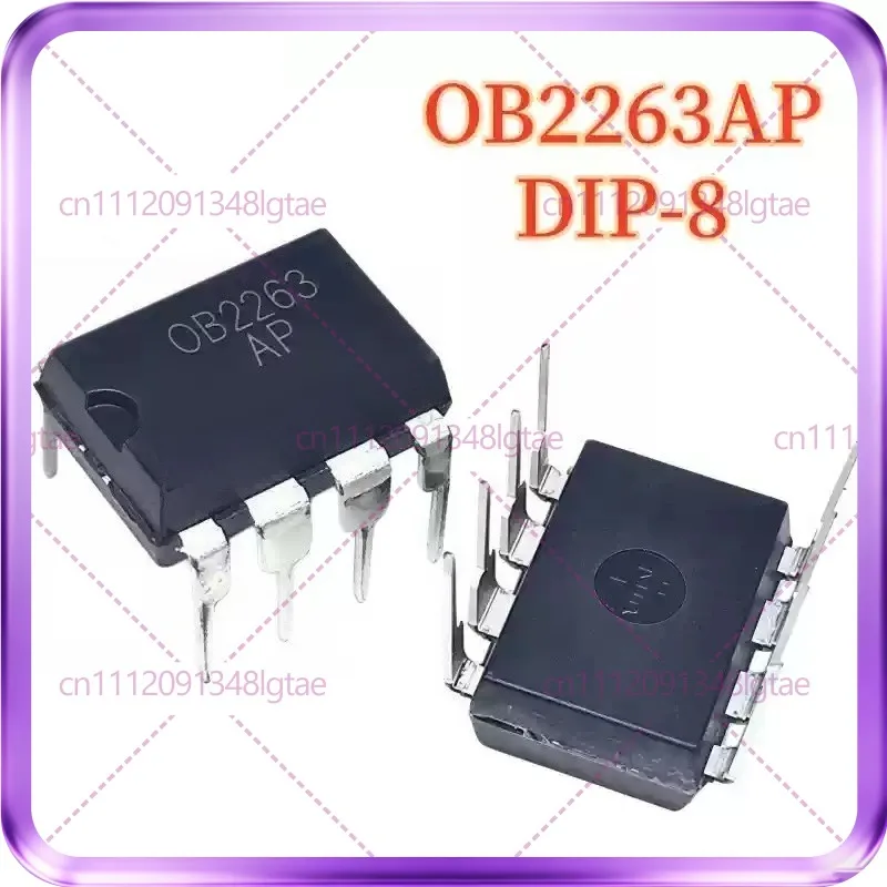 30pcs New OB2263 OB2263AP power management chip is directly plugged into DIP-8.