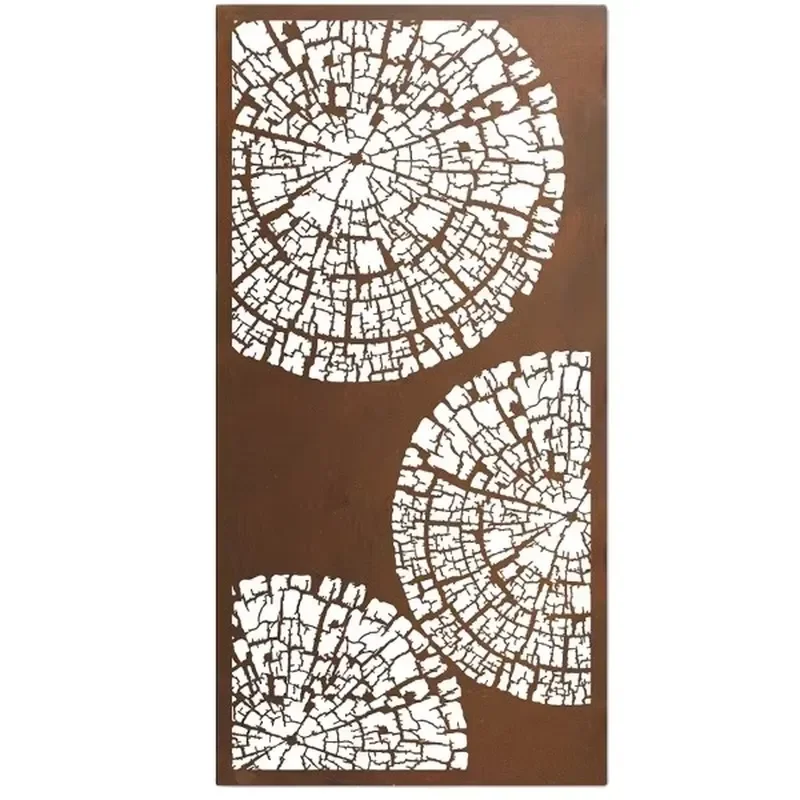 Modern Cutting Residential Iron Fence and Gate