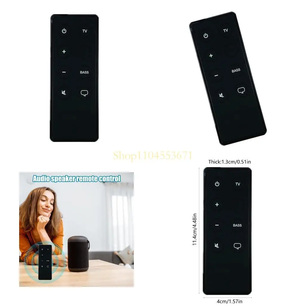 Best Seller Universal Replacement Remote For C5/732522 418775 410376 Music System Compact Design With Ergonomic Button