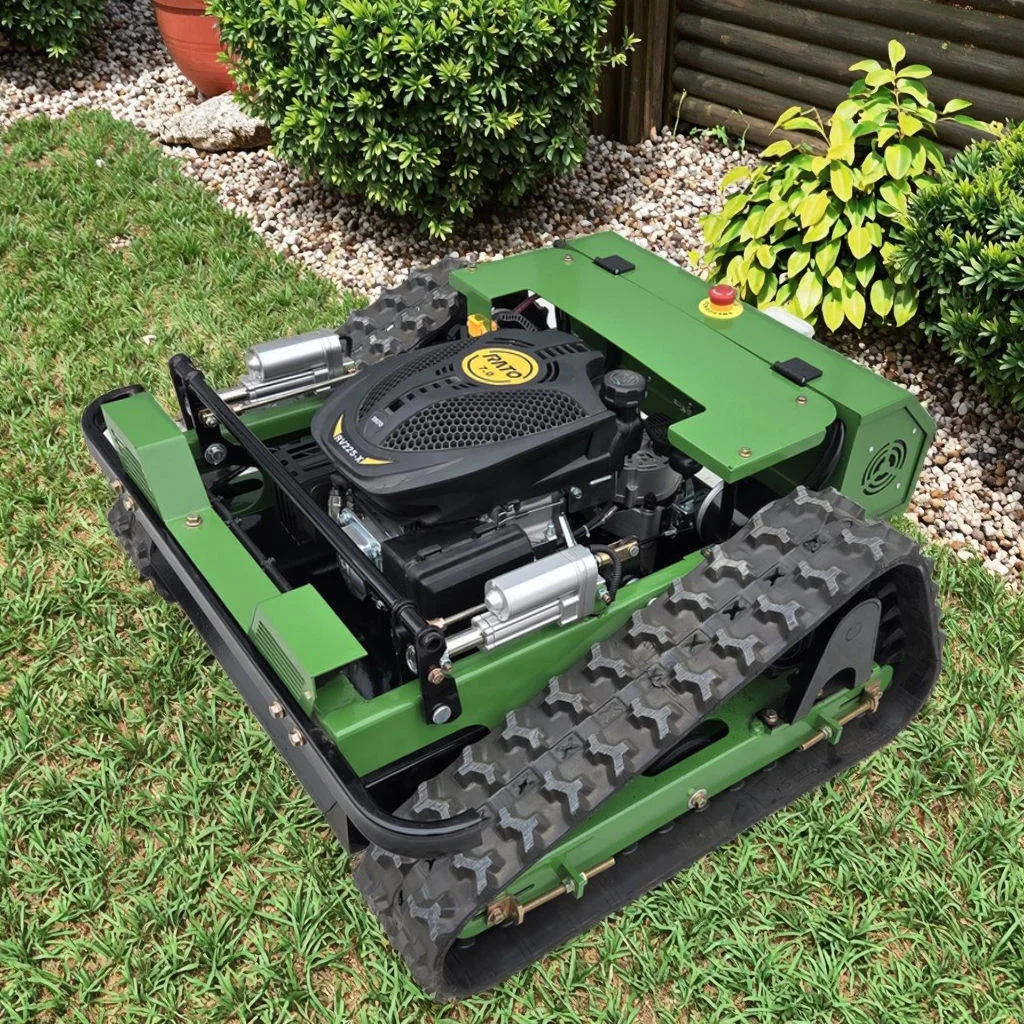 500mm 가정용 원격 제어 잔디 깎는 기계는 Kohler Loncin RATO 엔진의 20-150mm 블레이드 리프팅 높이를 원격으로 제어할 수 있습니다.