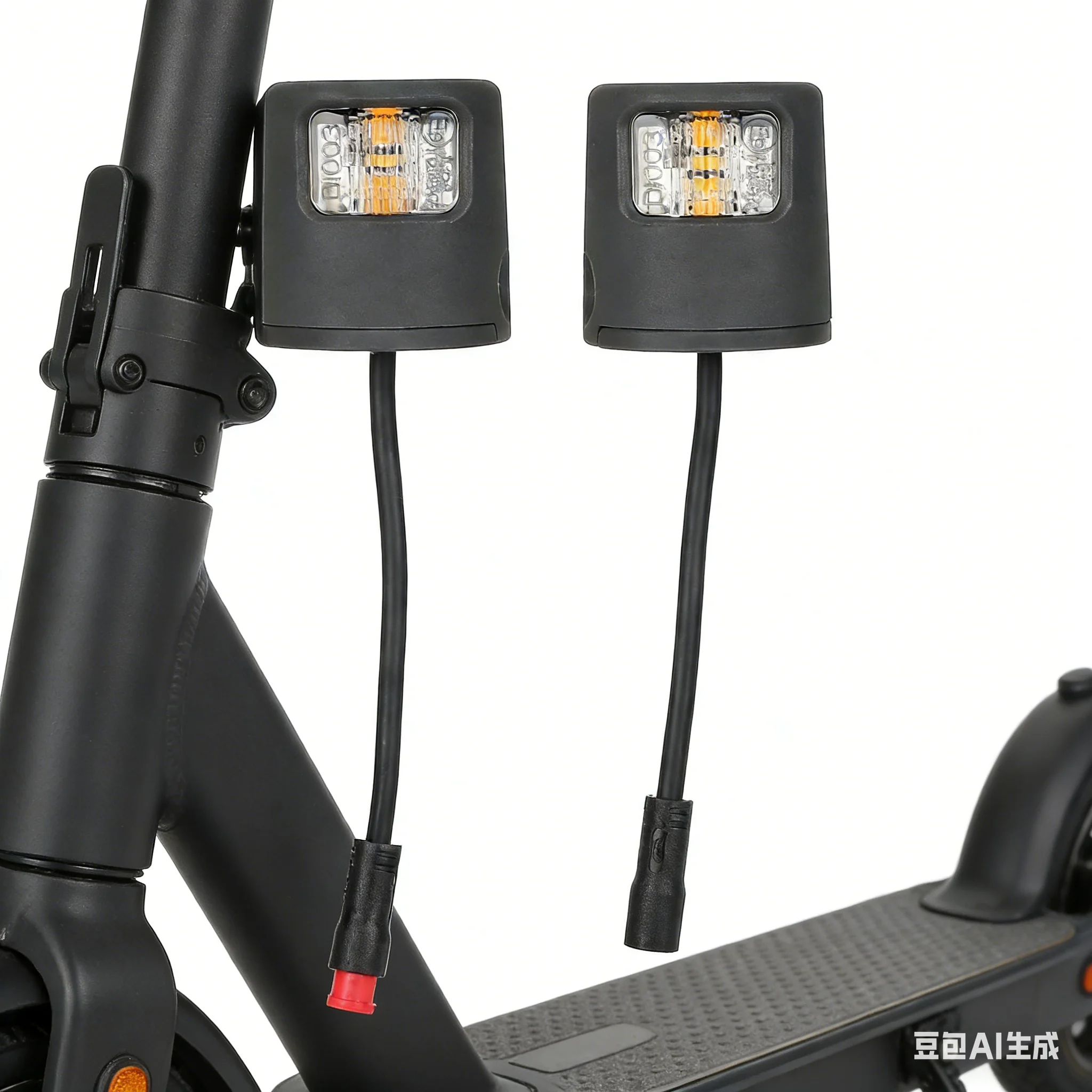 

For Elite 1 Pair Electric Scooter Round Turn Signal Light Waterproof Head Left And Right Turn Signals Indicator Kickscooter Part