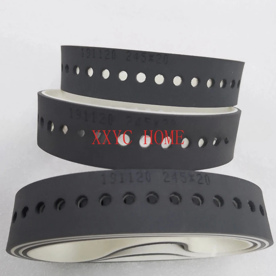 5pcs M2.015.882F 191120  245*20mm F4.514.578 Grey Flat Suction Tape M2.015.881F M2.015.883F Offset Printer Parts