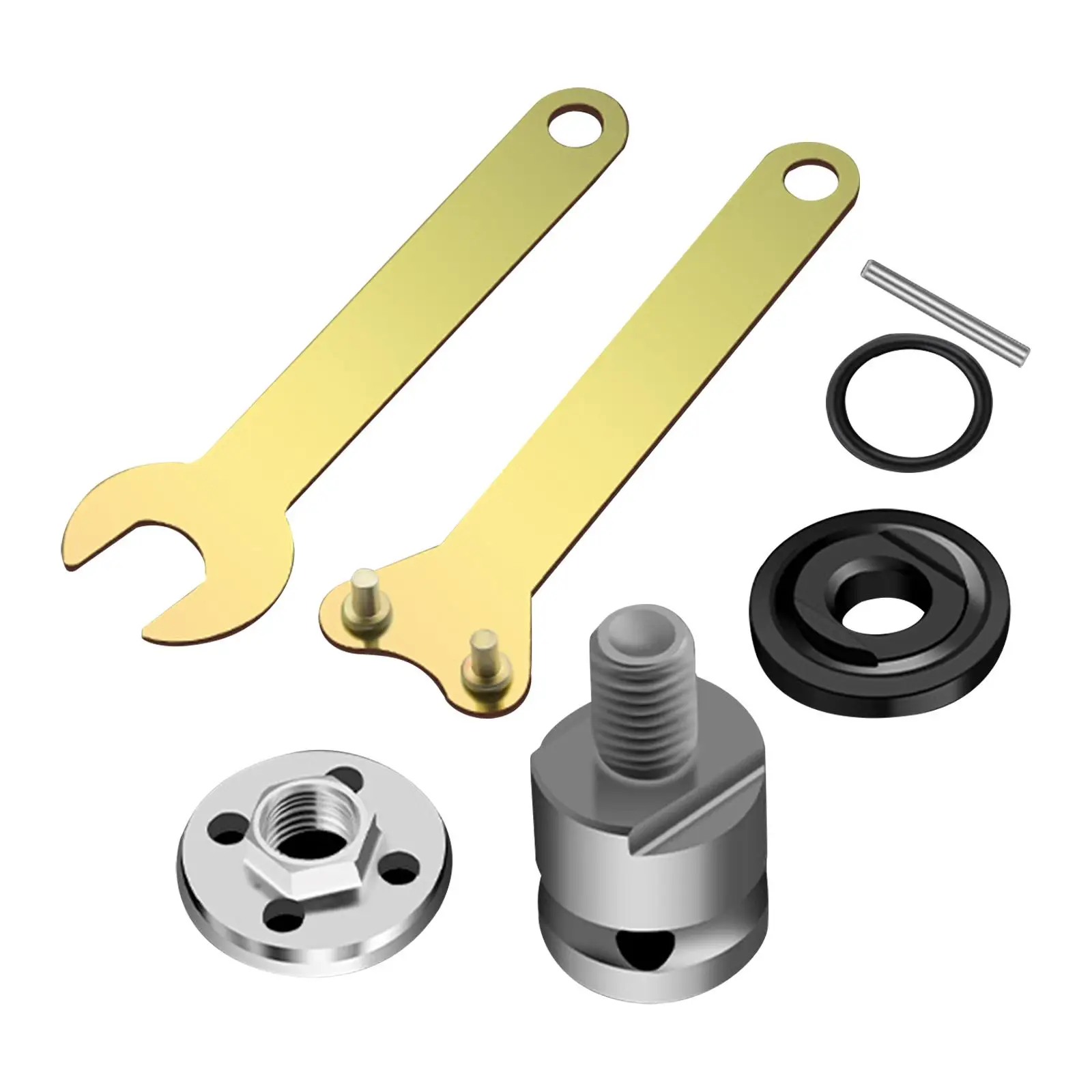 Angle Grinder Adapter Converter Screw Rod Polishing Steel 1/2(12.5mm) Square Adapter Stable Practical Accessory Replacement