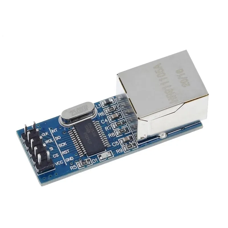 ENC28J60 Ethernet Module SPI Interface Network Adapter for Arduino STM32 Microcontroller Development Board