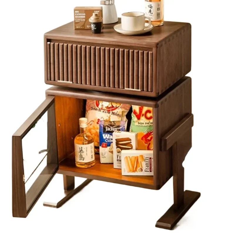 

*Шкаф для робота из черного ореха, сторона дивана из массива дерева, боковой шкаф для хранения вещей, шкафчик для гостиной, тумбочка