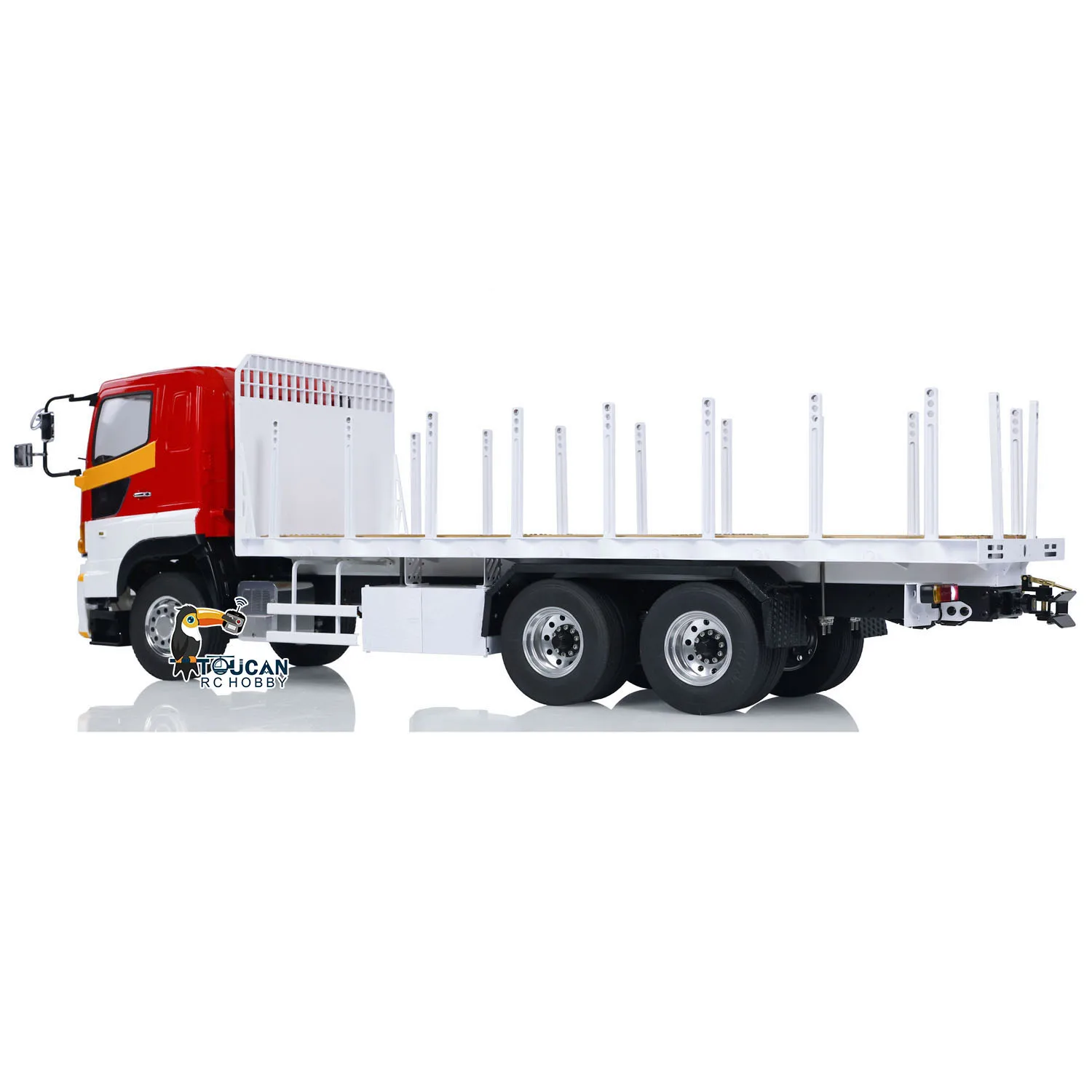 

LESU 6x4 1/14 RTR RC Timber Truck Metal TOUCAN DIY Radio Control Flatbed Lorry Trailer Vehicle Cars Toys Gift Model for Adults