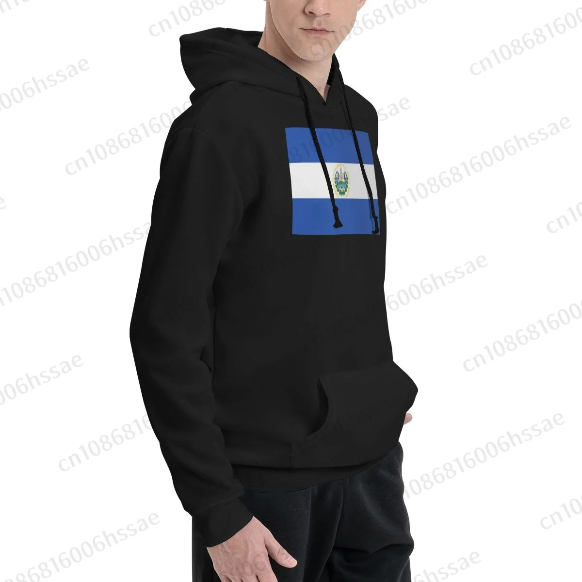 El Salvador Flag 2 Autumn Winter Fashion Hoody Men Woman Hoodies Sweatshirts Plus Fleece Pullover