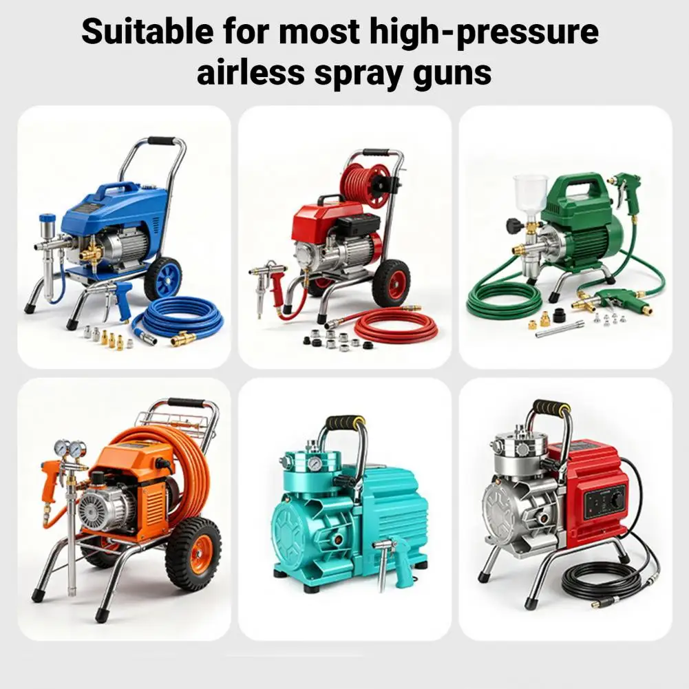 Stainless Steel Spray Tip Paint Sprayer Quick-connect Nozzle Stainless Steel Uniform Atomization Spray Nozzle Fast-connect