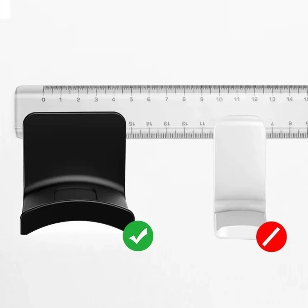 1-10PCS Headphone Stand Wall Mount Perforated-free Gaming Stand Under Table Hook Stand Support Hanging Hook Storage Rack