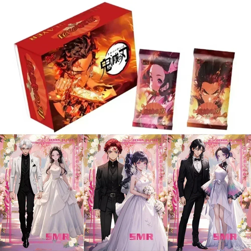 

Demon Slayer Card Old Dream Chapter Unrivaled in Splendor Rare Dream Wedding Card Rose Love BP Card Anime Collection Cards