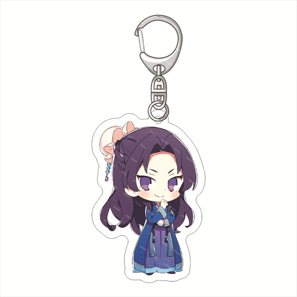 Anime The Apothecary Diaries Kusuriya No Hitorigoto Keychain Acrylic Figure Maomao GaoShun LiBai Keyring Pendant Firend Gifts