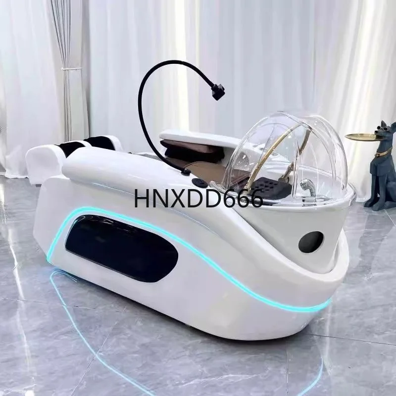 

Factory Custom Luxury Salon Hair Washing Electric Massage Table Head Spa Shampoo Bed