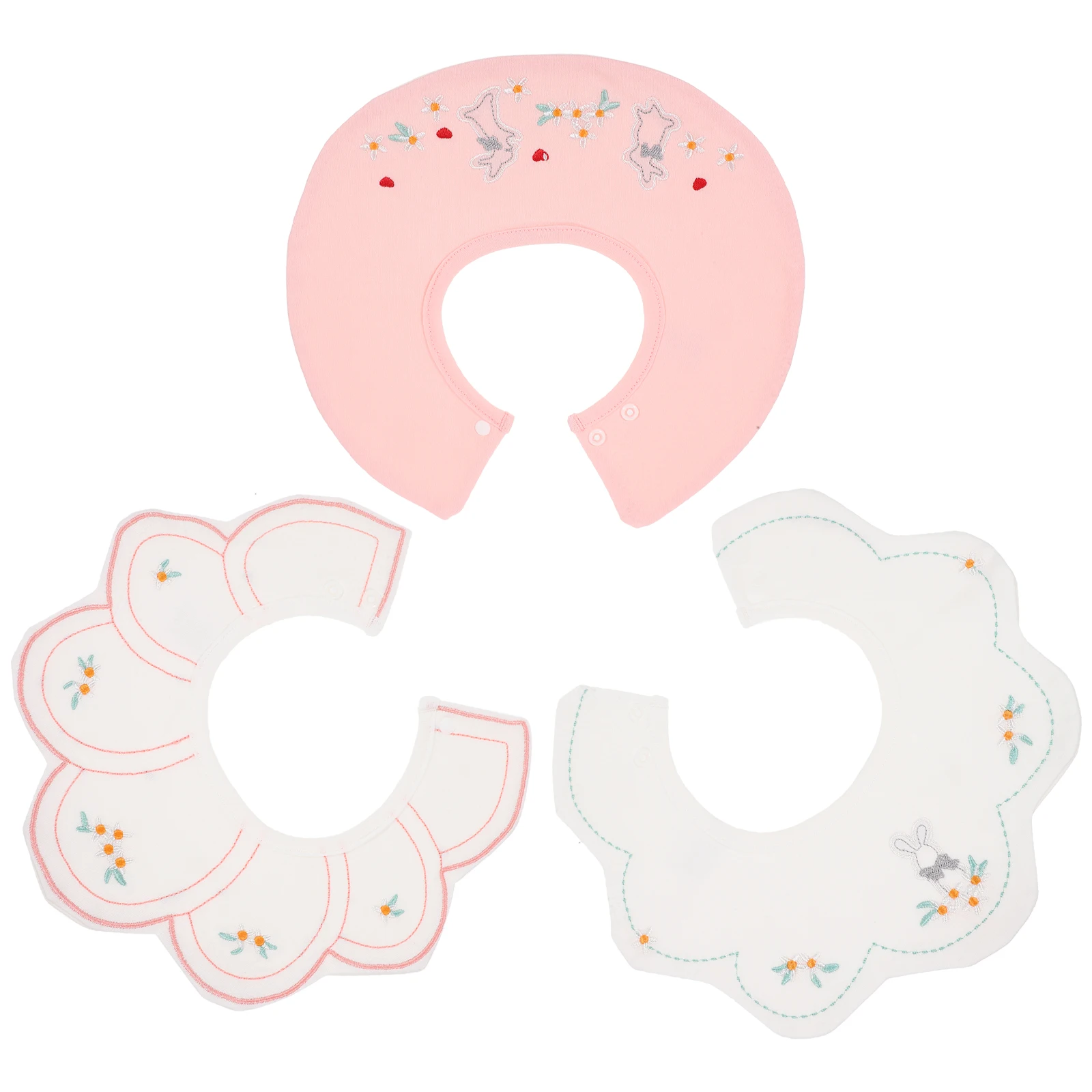 

Waterproof Baby Bibs Cotton Drool Bibs for Girl Boy Newborn Adjustable Teething Drooling Eating Toddler Saliva Cloth Infant