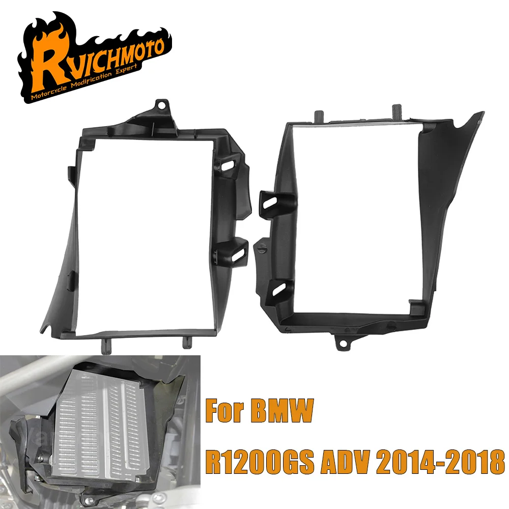 R1200GS Motorcycle Unpainted Air supply Air Duct Trim For BMW R1200 GS Adventure 2014-2018 Radiator Frame Grill Protector Cover