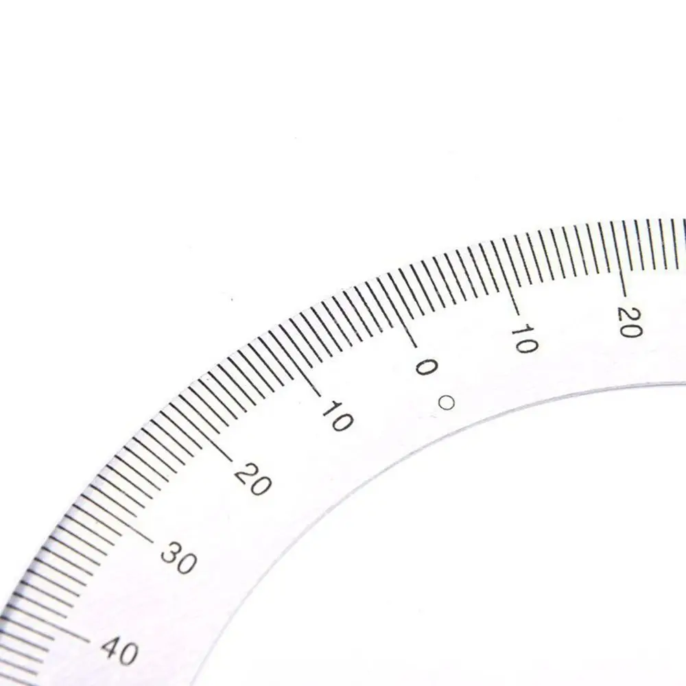 Metal 45-0-45° Protractor Woodworking Ruler Milling Machine Part Circular Arc Protractor Measuring Tool Scale Ruler