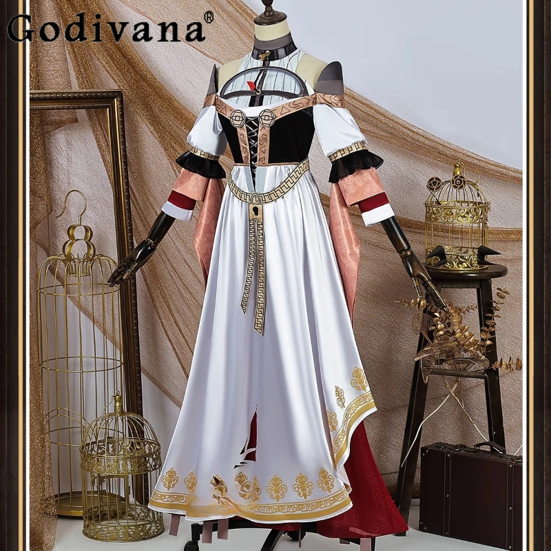 Christmas Play Role Dress Set for Women Uniform Halloween Cosplay Costume Female Cool Carnival Party Dress Outfits