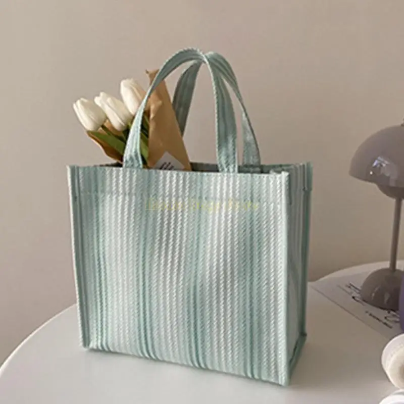 

X90D Shopper Canvas Tote Bag Girl Women Casual Handbag Large Capacity Shoulder Bag