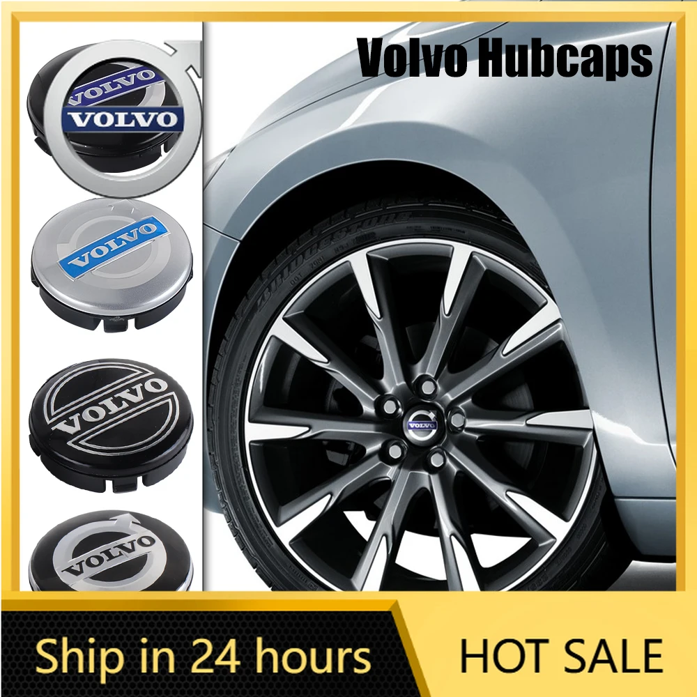 

2026 Новинка для эмблем Volvo, 4 шт., крышка центральной ступицы колеса автомобиля, декоративная крышка, автоаксессуары для Volvo S40 S80L S60 S90 XC40 XC60 XC90