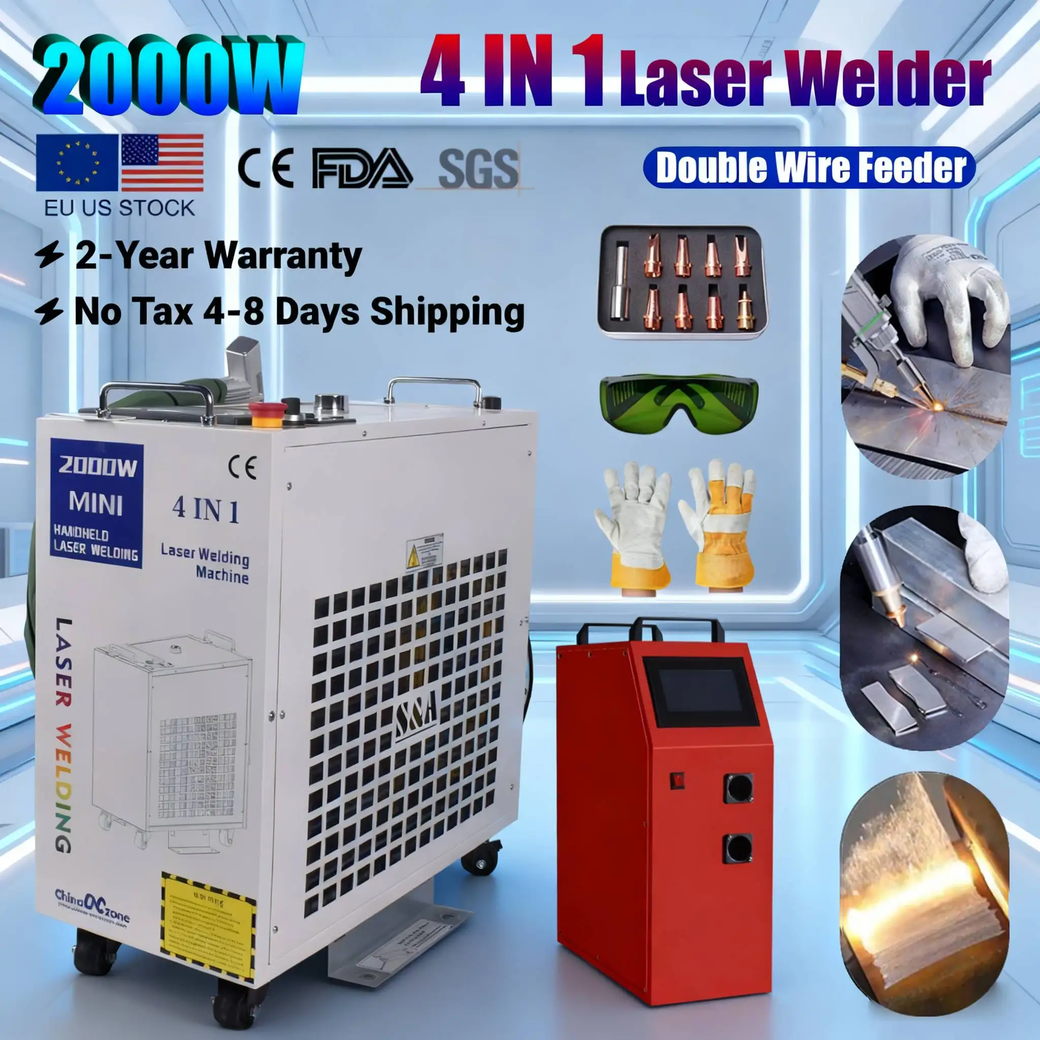 2000W 4 In 1 Laser …
