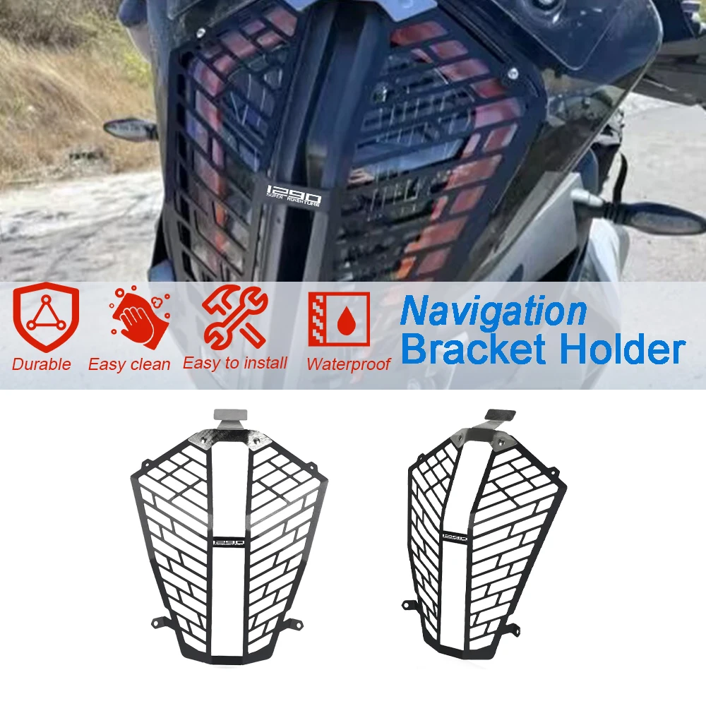 

Headlight Grill Guard FOR 1290 SUPER ADVENTURE S/R Motorcycle 1290 Super ADV S R 2017 2018 2019 2020 Protection Cover Protector